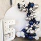 Navy Blue Balloons In Different Sizes 5 10 12 18Inch-134Pcs Navy Blue Balloons For Garland Arch