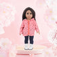 MSYO Doll Shoes for 18 Inch Dolls-High-Top Ankle Boots with Lace-Up Closure,Durable PU Leather Baby Doll Shoes for Girl Boy Doll
