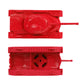 TimMee Toy Tanks for Plastic Army Men - Red WW2 3pc - Made in USA
