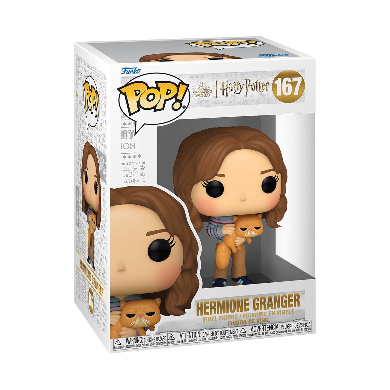 Funko Pop! & Buddy: Harry Potter Prisoner Of Azkaban - Hermione Granger With Crookshanks - Collectable Vinyl Figure - Gift Idea - Official Merchandise - For Kids & Adults - Movies Fans