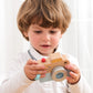 New Classic Toys Wooden Camera Educational Toy for Toddlers, Multicolored, 100 x 82 x 51mm, Model: wooden-camera
