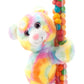 The Petting Zoo Rainbow Bear Stuffed Animal Plushie Slap Bracelet, Gifts For Kids, Candypalz, Zoologee Tie Dye Plush Toy