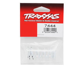 Spring, Shock, White GTR Long .767, Black Rate, Pair. 7444