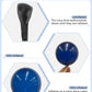 Haolongfa Navy Blue And Silver Balloons,12 Inch 60Pcs Navy Blue Balloons With Silver Confetti Balloons,Pearl White Latex Balloon