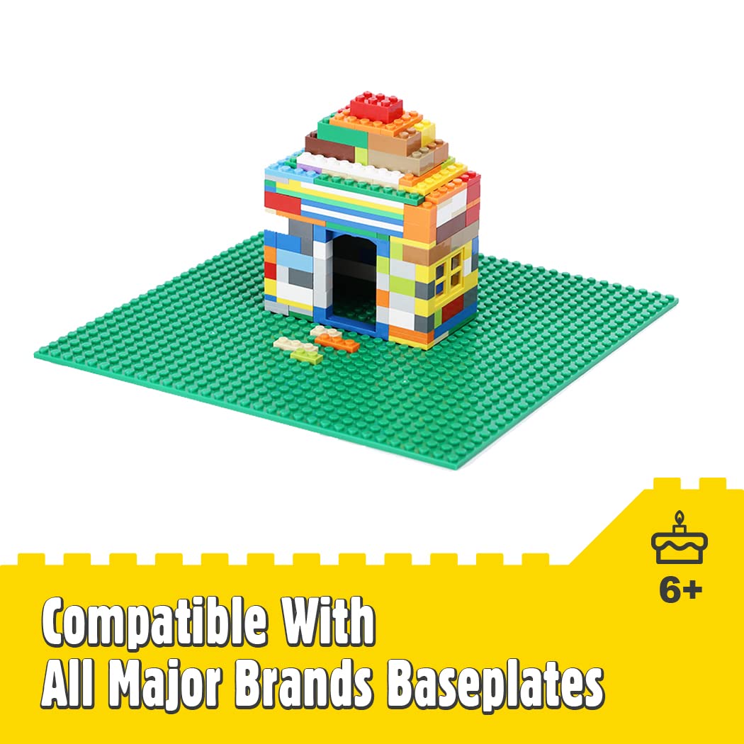 Unirolic Classic Building Bricks Set, 500 Pieces Basic Building Blocks, Stem Creative Compatible With All Major Brands, Ideal Educational Toy For Kids Teens