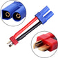 Youme 4Pcs Ec5 To Deans T Male Female Plug Connector Adapter Conversion Cable Wire For Rc Lipo Battery Balance Charger Rc Car Tr