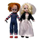 Mezco LDD Chucky and Tiffany Figures Box Set - Multi-colored, One Size, Model 94280, Plastic