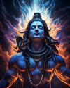 Tulip N Turtle Cosmic Shiva Diy Acrylic Paint By Number Kit For Adults Beginner Canvas Painting By Number Acrylic Painting. Wall