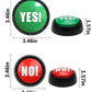 Joffreg Set Of 4,The No, Yes, Sorry And Maybe Sound Buttons