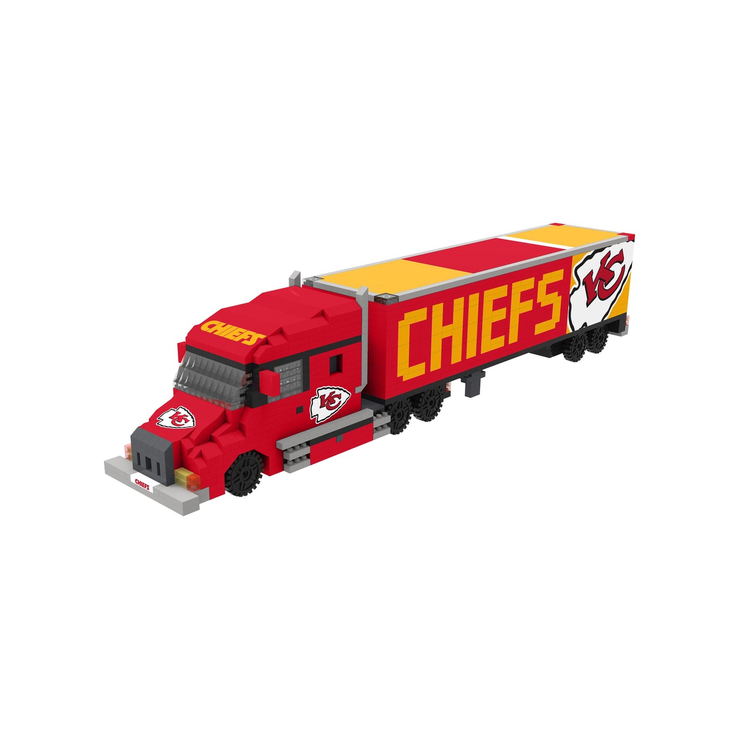 FOCO Kansas City Chiefs NFL 3D BRXLZ Truck
