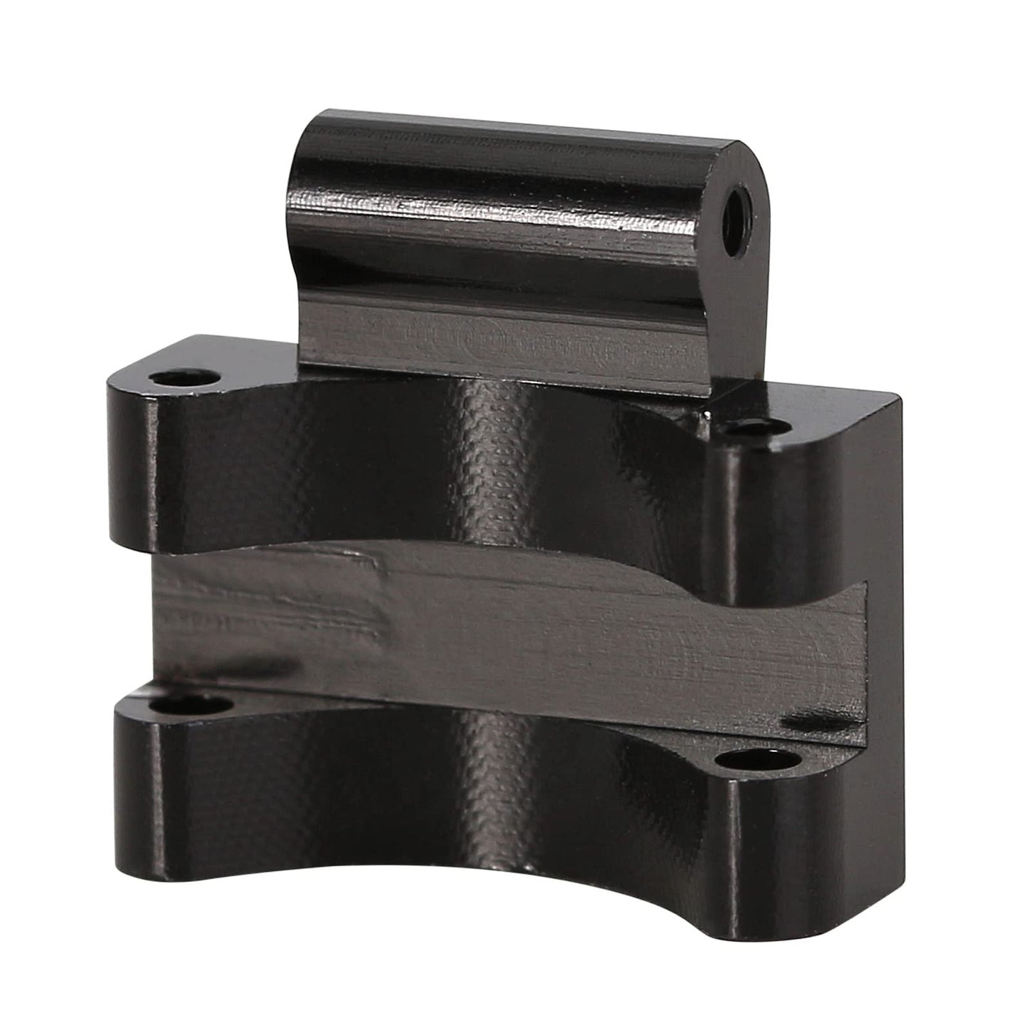 INJORA Rear Axle Truss Upper Link Mount CNC Aluminum Accessories for Axial SCX24 C10 JLU Gladiator Bronco Upgrade Part (Black)