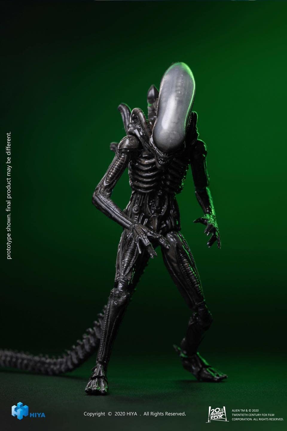 Hiya Toys Alien (1979) Big Chap 1:18 Scale Action Figure, Multicolor, Model LA0108, Plastic Material