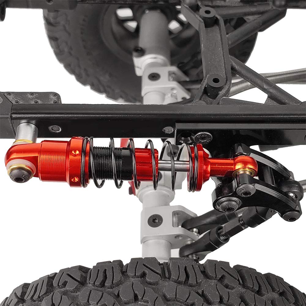 2pcs Cantilever Kit Suspension Shock set For RC Axial scx10-ll 90046 (SCX10 90046-70MM)
