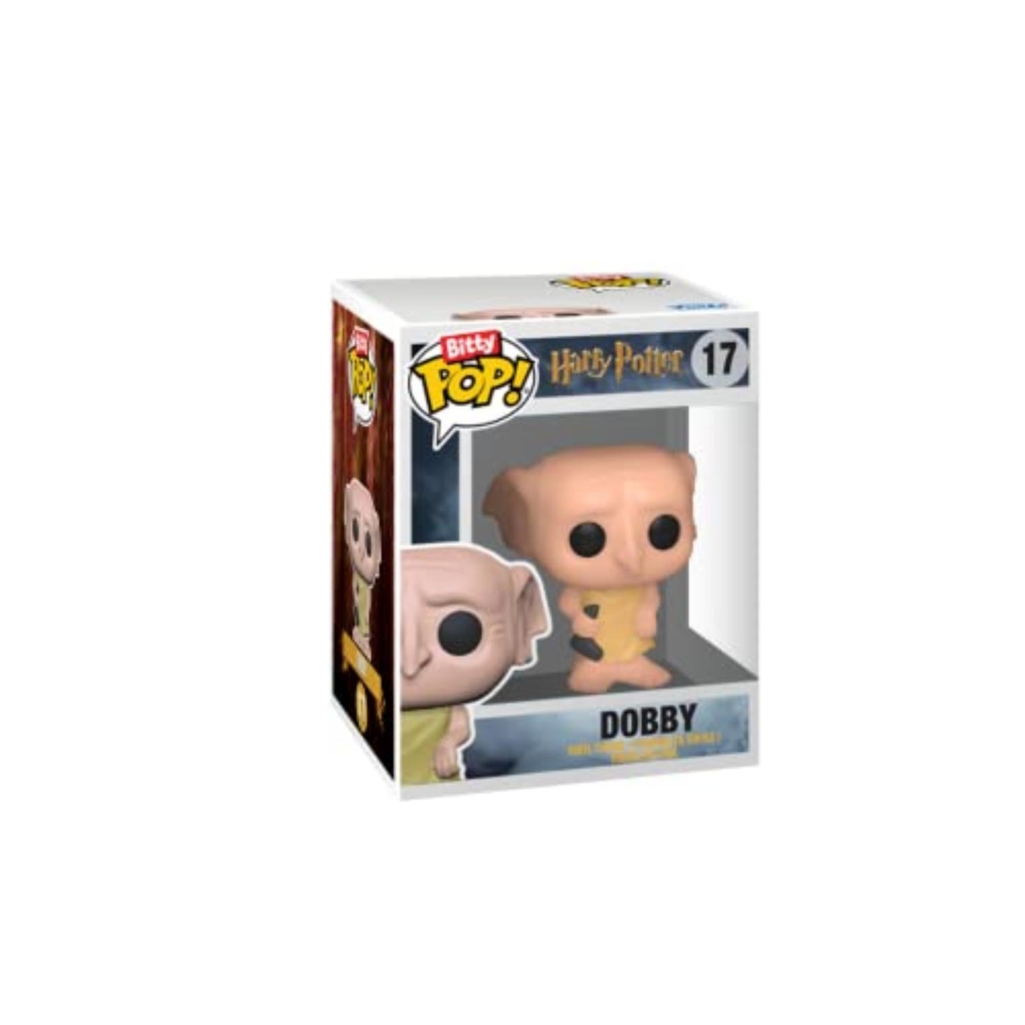 Funko Bitty POP! HP - Harry in Robe with Scarf, 4-Pack - Harry Potter, Draco Malfoy, Dobby and A Surprise Mystery Mini Figure -