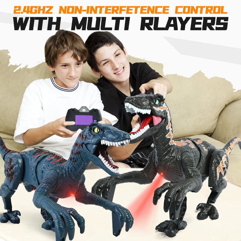 Remote Control Dinosaur Toys For Kid - Walking Dinosaur Toys For Boys 5-7