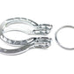 Magikon Traditional Brain Teaser, Classical Metal Horseshoe Puzzle (Silver, Normal)