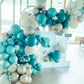 Partywoo Teal Blue Balloons, 50 Pcs 12 Inch Teal Balloons, Turquoise Balloons For Balloon Garland Or Balloon Arch As Birthday Party Decorations, Wedding Decorations, Baby Shower Decorations, Blue-Y17