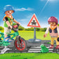 Playmobil Traffic Education Set - Multicolor, One Size, Plastic, Model 71332
