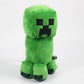 Pixel-Style Game Basic Plush Character Soft Toy  Video Game-Inspired Collectible Plushies Gifts for Kids & Fans (Creeper)