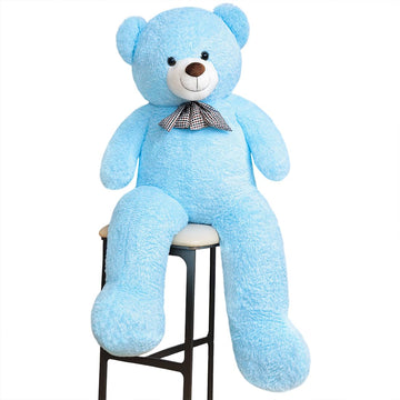 Sausudols Giant Teddy Bear 55 Inches Stuffed Animal Plush Bear For Girls Boys Cuddly Teddy Bear Gift For Valentine'S Day Christm