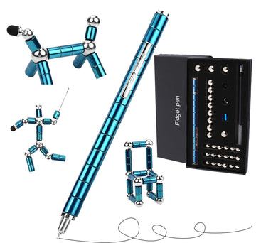 Meweo Magnetic Fidget Pen Magnetic pen Gifts Fidget Pen Toys for Teenage Girls Boys Adults,Toy Pen Decompression Toy Magnet Pen,