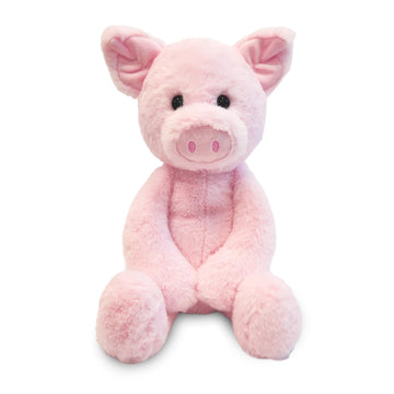 Worlds Softest Plush Pugs Pig, Lushee, Large, 16 Stuffed Animal for Baby, Toddler, Kids, Adults - Pig Plush Toy-Adorable Toy Ma