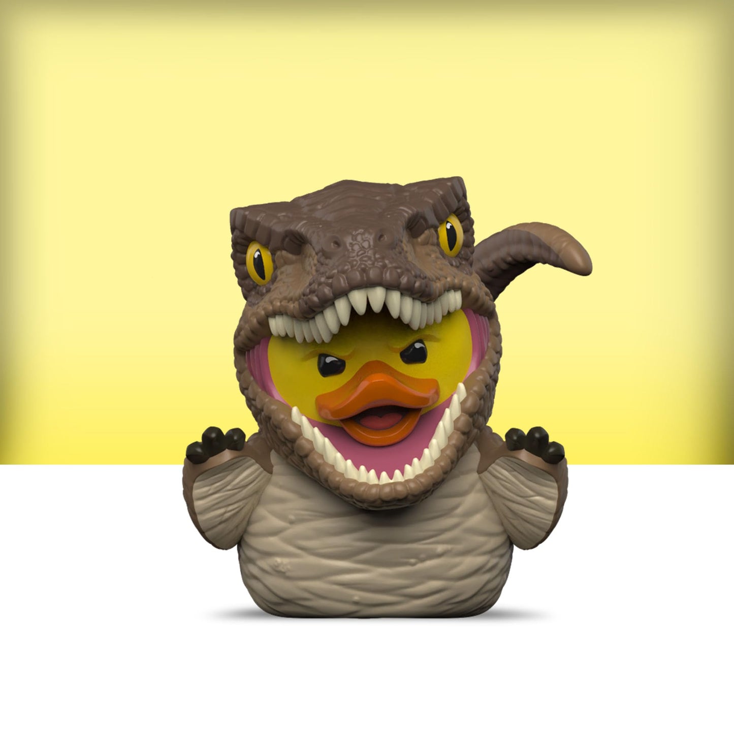 Tubbz Mini: Jurassic Park - Velociraptor Cosplaying Rubber Duck Vinyl Figure