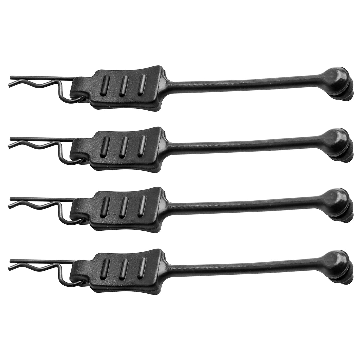 20pcs HobbyPark Micro RC Car Body Clips and Pull Tabs Retainer R Pins for 1/24 1/28 1/36 Scale Mini Cars SCX24 FCX24 Gladiator B