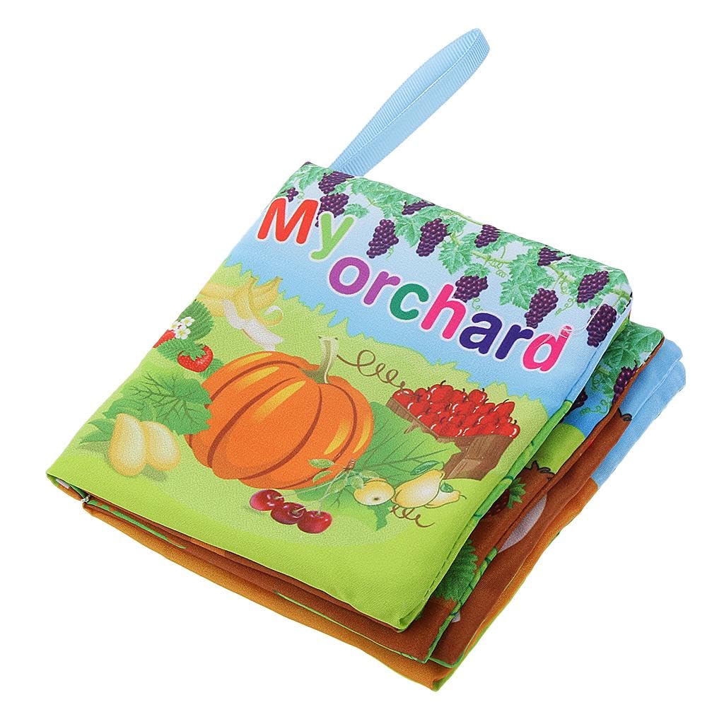 Club Bollywood Baby Orchard Theme Cloth Cognize Book Kid Children Intelligence Development Toys|Baby | Toys For Baby | Developme