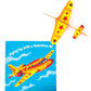 Playhouse Pop Out Paper Airplanes 28 Card Super Valentine Exchange Pack For Kids