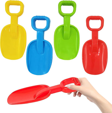 Chochkees Beach Toys Sand Shovel Day Play Set, 10.5'' Inch Shovel, Birthday Treats For Boys And Girls (8-Pack)