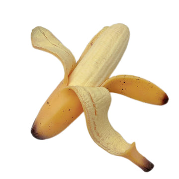 Funnysquee Banana Squishies Stress Relief Soft Scented Simulation Bananas Fruit Squeeze Toys Cute Birthday Gift Novelty Toy For Kids (Yellow Banana)