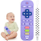 Chuya Silicone Baby Teething Toy Remote Control Shape Chew Toy For Babies 3-6 Months 3-24 Months, Teether Relief Baby Toys For Infants Tv Bpa Free(Purple)