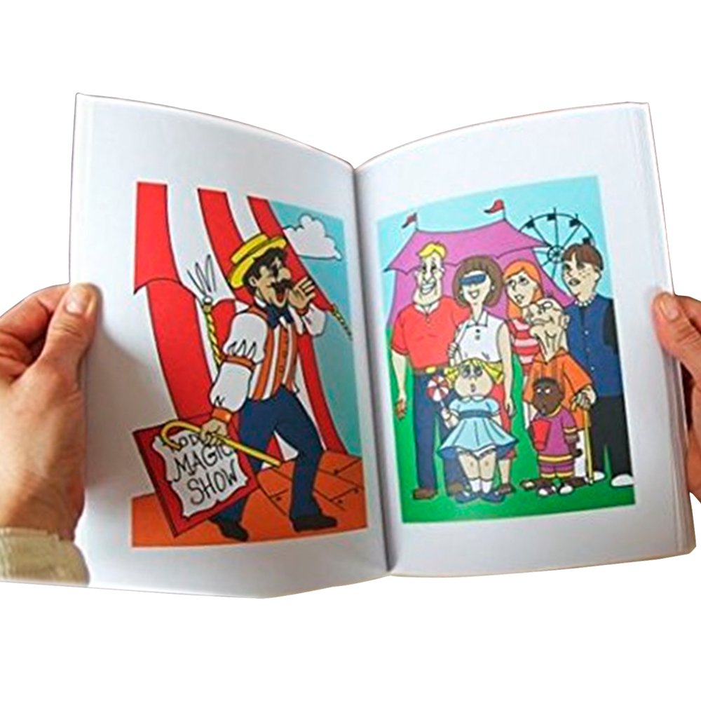 Magic Makers Magic Coloring Book Trick Magicians Choice 8.5 X 11 Inches