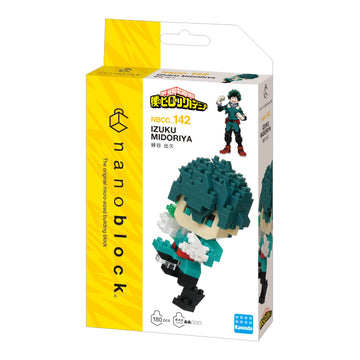 Nanoblock - My Hero Academia - Izuku Midoriya, Character Collection Series Building Kit
