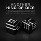 AKO DICE I Black Custom Metal D6 Game Dice - 16mm - Unique Redesign Concept - Premium Quality Gaming Accessories