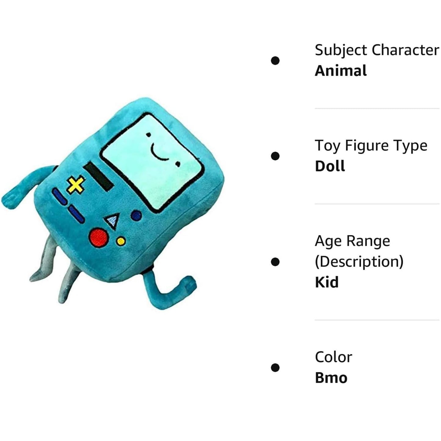 Soft Plush Toy Collection | Characters Finn  Jake & BMO | 11in Stuffed Dolls | Perfect for Birthday Gifts  Party Decor & Collectors | Safe  enhanced Material (BMO)