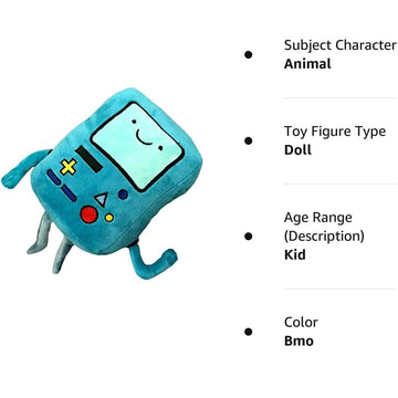 Soft Plush Toy Collection | Characters Finn  Jake & BMO | 11in Stuffed Dolls | Perfect for Birthday Gifts  Party Decor & Collectors | Safe  enhanced Material (BMO)
