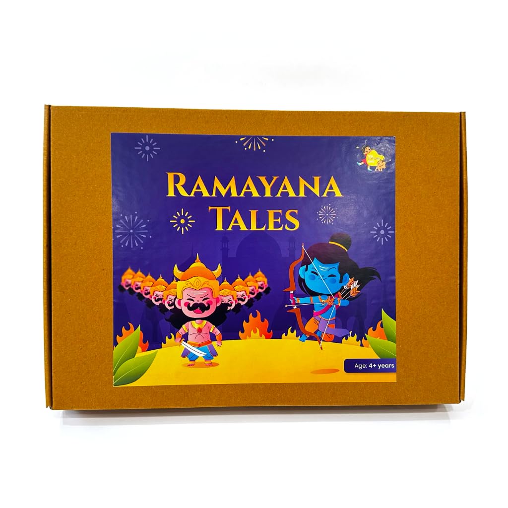 Busy Bubb  Ramayana Tales | 4 Fun Activities | Craft Kit For Kids | Perfect For Gifting