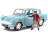 Jada Toys 1:24 Die-Cast Vehicle - 1959 Ford Anglia, Rusty Blue, Metal, Model JA31127