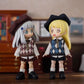 Niannyyhouse School Uniform Outfit For Ob11 1/12 Bjd Doll 4.3 Inches (11 Cm) Body (B-6)