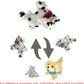 Flip Over Puppy Toy – Interactive Battery Powered Flipping Dog That Somersaults, Walks, Sits & Barks | Realistic Moving Plush Toy Puppy For Toddlers & Kids | Premium Quality - Soft Dark Brown Fur