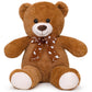 Sausudols Teddy Bear Stuffed Animal 16'' Small Teddy Bear Gift For Valentine'S Day Christmas Birthday Dark Brown