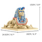 TzFioy Building Blocks Set - Great Sphinx Egypt Model (2732 Pcs) - Educational Micro Bricks for Kids & Adults - Plastic, Model LZ8195