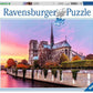 Ravensburger 1500 Piece Jigsaw Puzzle - Picturesque Notre Dame, Multicolor, 31 x 24 cm, Cardboard, Model 16345 - Unique Softclick Technology