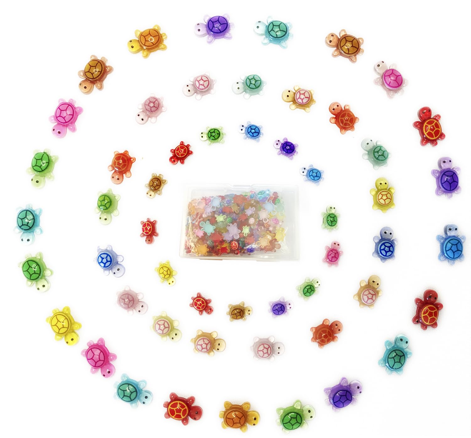 100Pcs Mini Lollipop Decor For Dollhouse Resin Tiny For Lollipop Crafts Fairy Garden Dollhouse Micro Landscaping Decoration