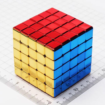 Cuberspeed Shengshou Legend 5X5 Metallic Speed Cube Metallic 5X5X5 Magic Cube Puzzle