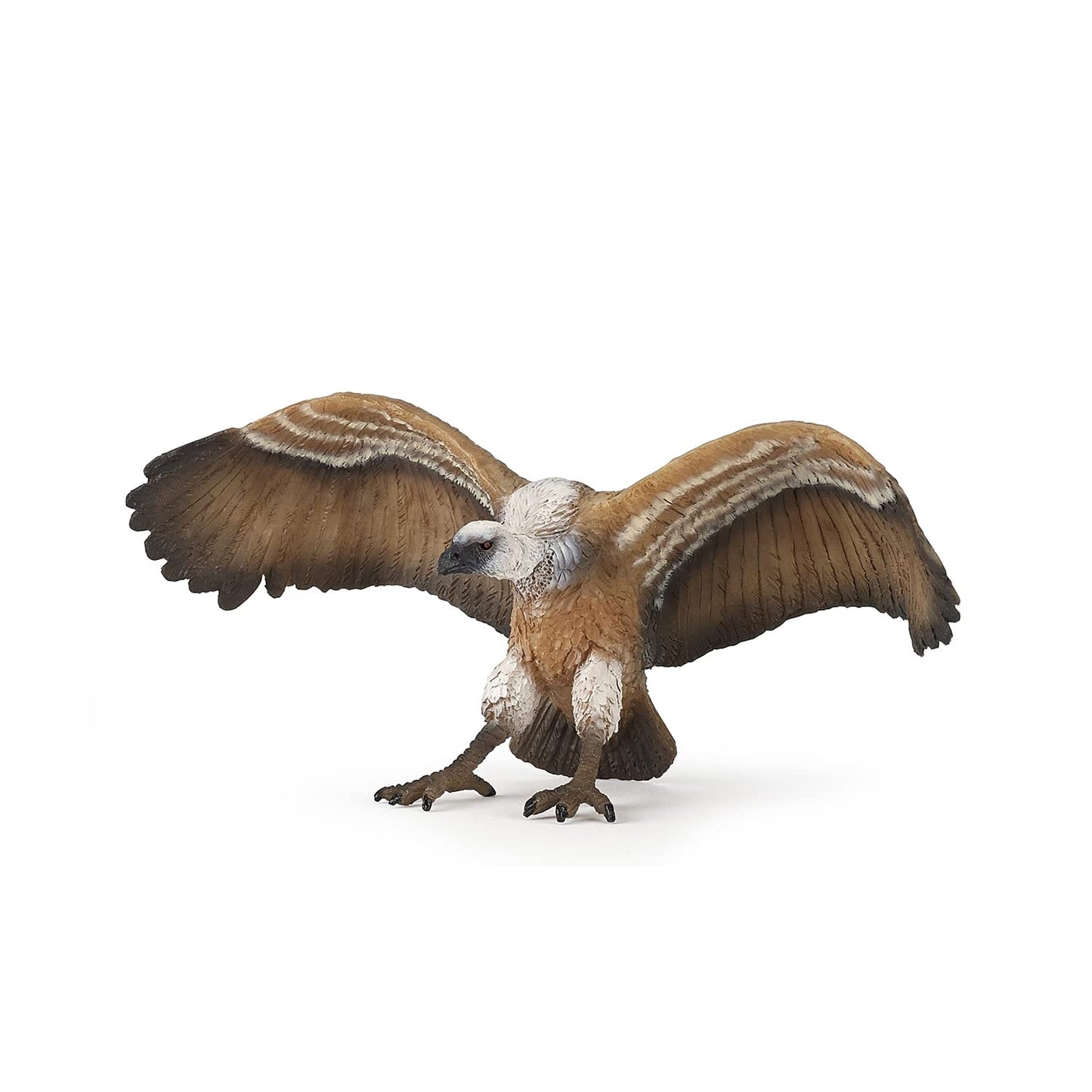Papo - Vulture - Wild Animal Figurine - 3 Years Old - Hand Painted - Raptor - Gift Idea For Children - Realistic And Durable - Educational Wild Animal Toy - 13.7 X 4.6 X 6Cm - Vulture Toy