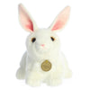 Aurora Miyoni 10" Plush American White Rabbit - Soft Toy, Model 10912