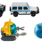 Matchbox Jurassic World 1:64 Die-Cast Vehicle & Dinosaur 5-Packs, 5 Cars & 1 Mini Figure, Toy Set & Collectible
